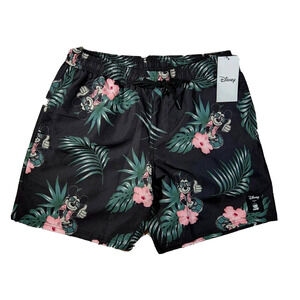 Neff x Size M Disney Collection Hawaiian Mickey Mouse Swim Trunk Shorts Men